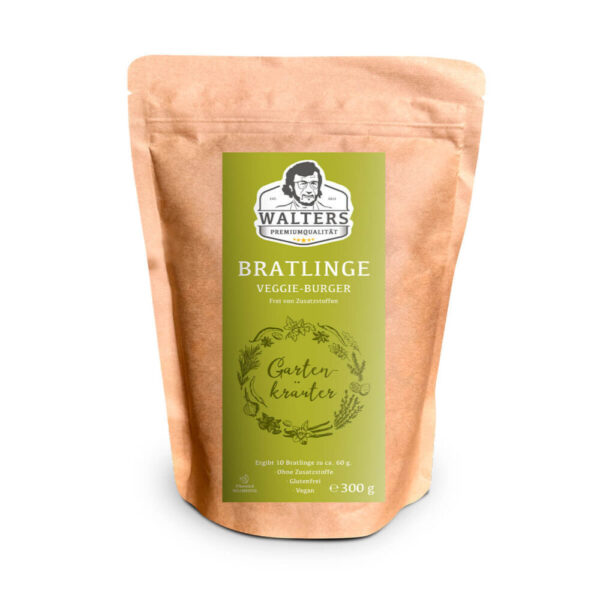 Bratlinge - Veggieburger "Gartenkr?uter" f?r 10 Bratlinge