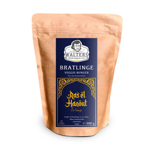 Bratlinge - Veggieburger "Ras-el-Hanout" f?r 10 Bratlinge