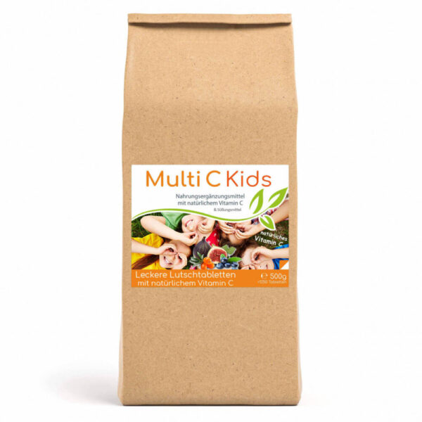 Multi C kids f?r Kinder 1250 Tabletten im Vorratsbeutel