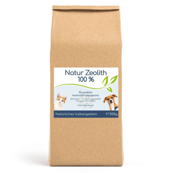 Zeolith - 500g f?r Hunde & Katzen