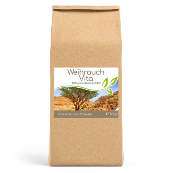 Weihrauch Vita (Boswellia Serrata) 4-Monatsvorrat - 500g im