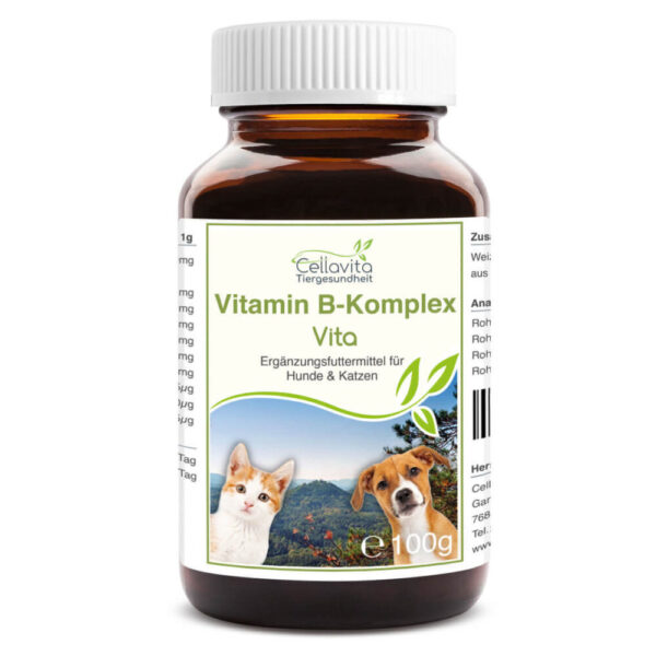 Vitamin B-Komplex - 100g f?r Hunde & Katzen
