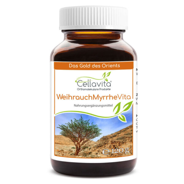Weihrauch (Boswellia serrata) Myrrhe 120g im Glas