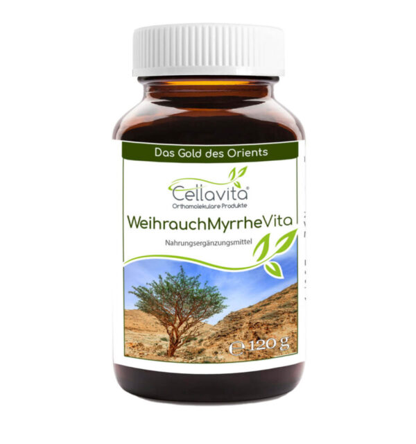 Weihrauch (Boswellia sacra) Myrrhe Vita 120g im Glas