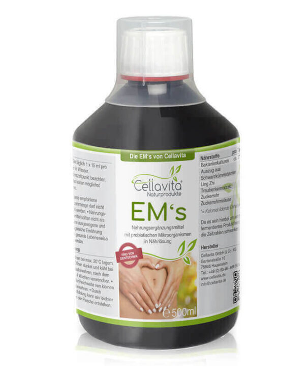 Effektive Mikroorganismen EM?s - Mensch & Darm - 500ml (24 Bakterienkulturen)