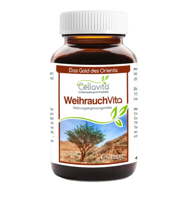 Weihrauch Vita (Boswellia Sacra) Monatsvorrat - 120g im Gla